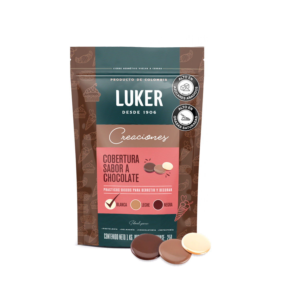 Chips de chocolateblanco 1 kg_